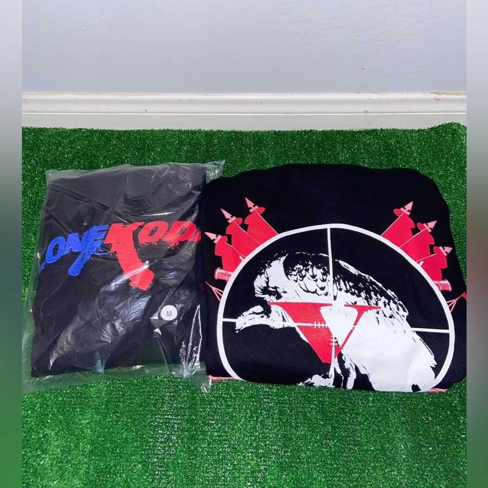 VLONE x Kodak black hoodie men’s